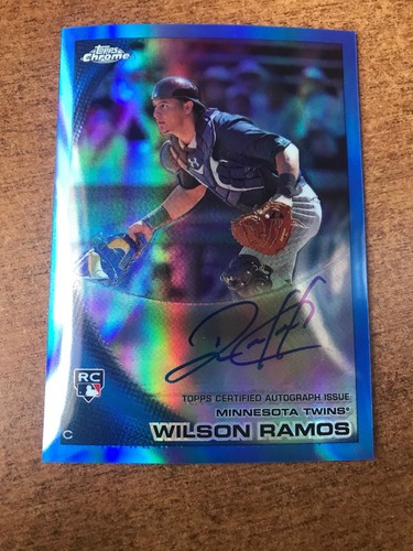 Wilson ramos 2010 topps - ramos,