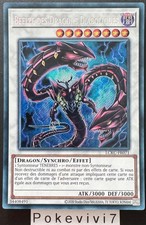 Carte YU-GI-OH! BEELZE DES DRAGONS DIABOLIQUES LCKC-FR071 Secret Rare NEUF