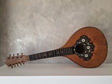 Ancienne mandoline décorée - ancienne,