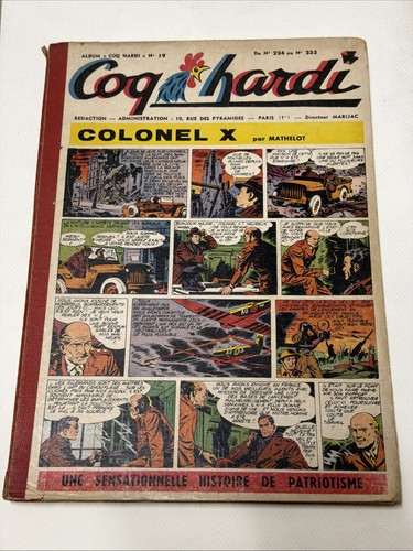 Coq hardi album - n°19., du