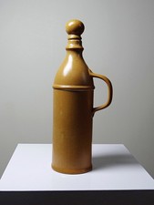 Bouteille/Cruche/Carafe en céramique émaillée façons grès vintage années 60-70