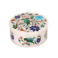 Marbre Rond Boîte à Bijoux