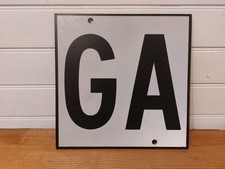 PLAQUE EN FIBRE GA SNCF