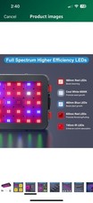Indoor 600W LED Grow Light