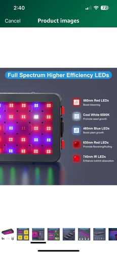 Indoor 600w led grow - grow, light