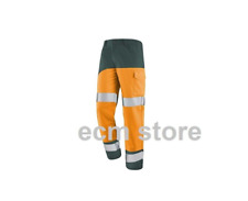 Cepovett Pantalon de travail sécurité Taille 2 Orange Fluo Noir visibilité /EBQL