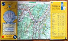 Carte MICHELIN N° 77 - Valence - Grenoble - 1960.2 - Etat NEUF  - Plastifiée
