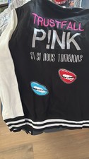 Blouson /Teddy Noir /P!nk /Trustfall taille S