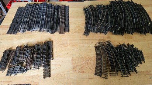 Lot rails jouef - de, ho