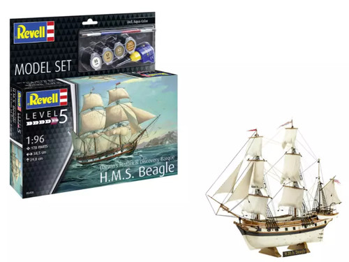 Revell hms beagle kit complet - revell,
