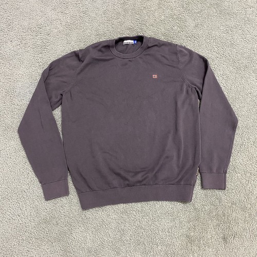 Napapijri gray cotton sweater - napapijri,