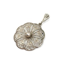 pendentif filigrane argent 835