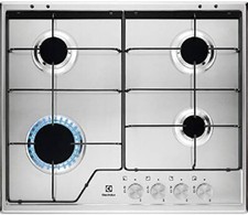ELECTROLUX KGS6424SX Table De Cuisson Encastrable 4 Brûleurs À Gaz 60 CM Inox
