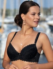 Soutien Gorge ROZA GIZELA Push Up Noir - Sur Commande