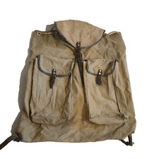 Sac à dos militaire FR WWI toile, France, état excellent