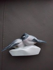 Zsolnay Pecs Hongrie Oiseaux en Porcelaine