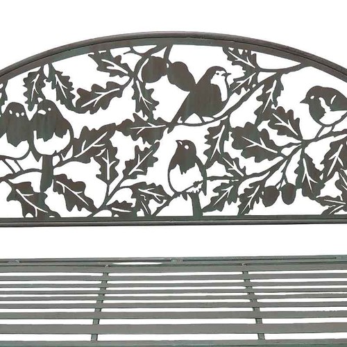 Banc jardin fleuri - de,
