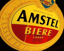 AMSTEL BIERE  Enseigne