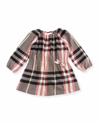 Baby girls pink check - girls,