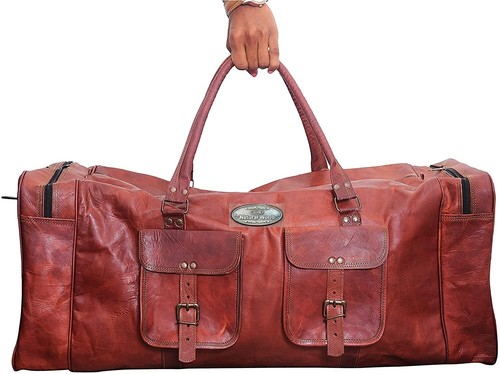 Sac voyage cuir fait - sac,