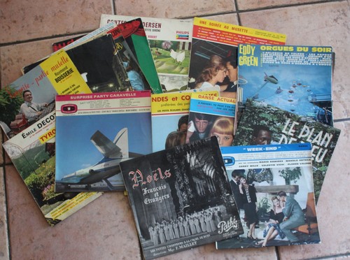 Lot pochettes usagés - ,