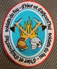 ECUSSON PATCH SAPEURS POMPIERS