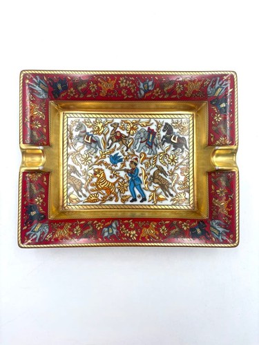 Cendrier hermès chasse - cendrier,