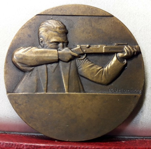 Medaille 50mm bronze tir - bronze,
