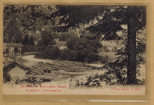 Cpa environs val ajol - val, d'ajol