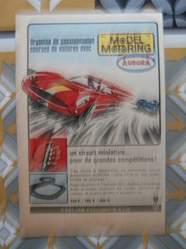 Publicité aurora circuit - publicité,