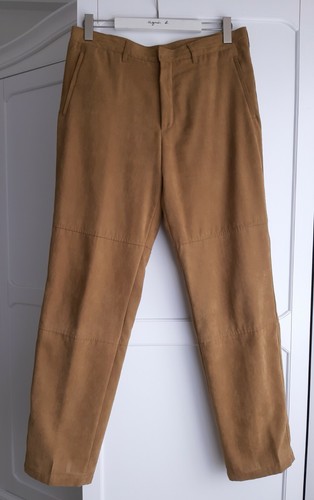 Pantalon zara couleur camel - pantalon,