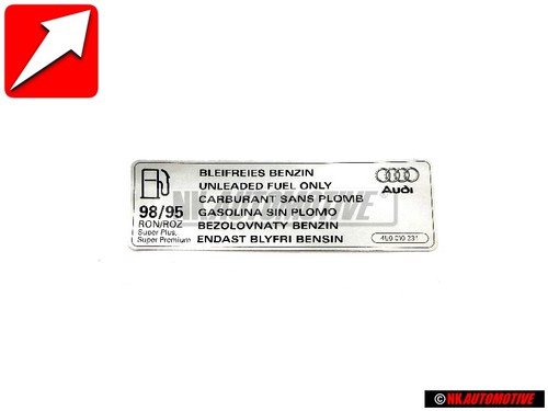 Audi original plaque - original,