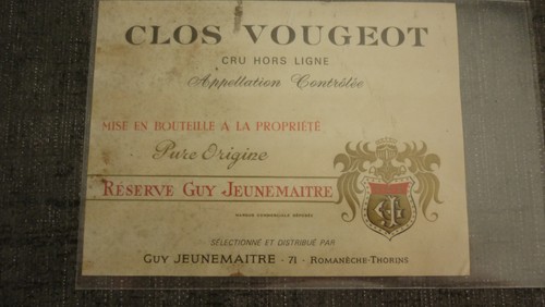 Etiquette vin clos - etiquette,