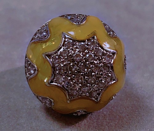 19gr ancienne bague dôme - 19gr,