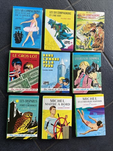 Lot livres bibliothèque - 9,