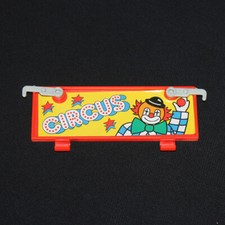 Playmobil cirque clapet de côté avec autocollant et loquets du camion 3452