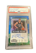 2021 PANINI CONTENDERS FRANZ WAGNER VARIATION AUTO GREEN SHIMMER #108 PSA 9 RC