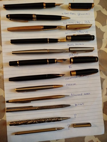 Lot stylos collection