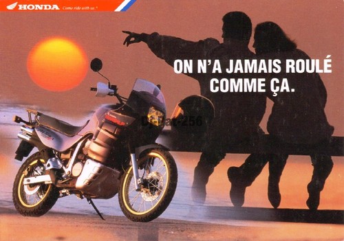 Carte postale moto honda - :,