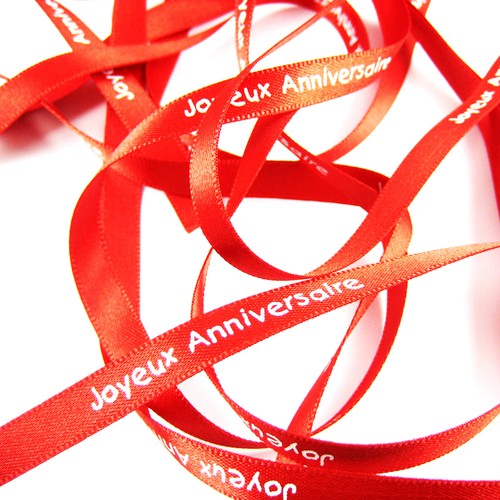 Ruban joyeux anniversaire - ruban,