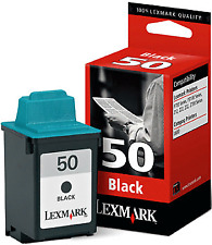 Lexmark 50 Noire cartouche d'encre authentique (TVA incluse)