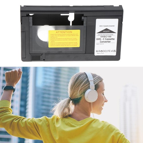 Adaptateur cassette vhs c - cassette,