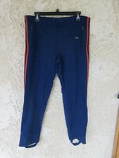 Pantalon ADIDAS fuseau Ventex 70'S pant sport vintage marine orange nylon 168 S