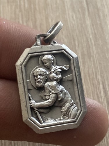Ancien pendentif métal - en,