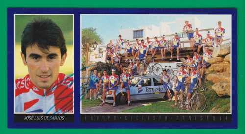 Cyclisme carte cycliste jose - cycliste,