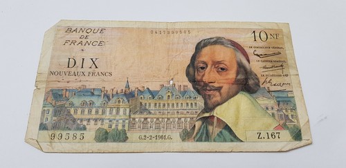 France billet 10 nouveaux - billet, de