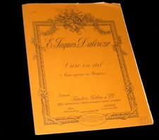 arc en ciel partition chant piano Jacques-Dalcroze 1904