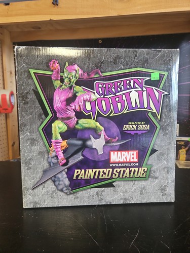 Green goblin painted - , statue
