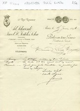 Paris III ème 57 Rue Réaumur - Petite Entête Perles en Tous Genre & Boutons 1894