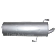 Silencieux arriere echappement